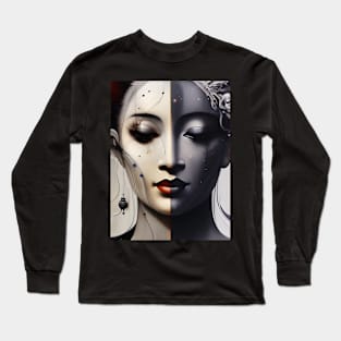 Light and Dark Beauty Long Sleeve T-Shirt